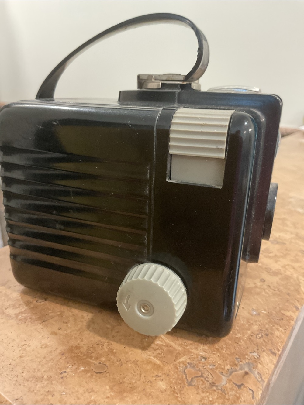 Kodak Brownie Hawkeye Flash Model Camera - Black and Silver - Picture 4 of 4